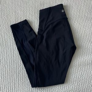 Lululemon wunder under navy leggings 28”
